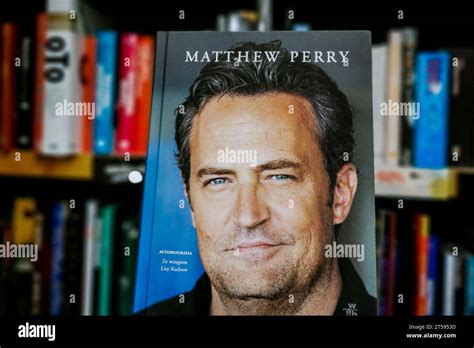 Krakow, Poland. 3rd Nov, 2023. Polish edition of Matthew Perry's memoir