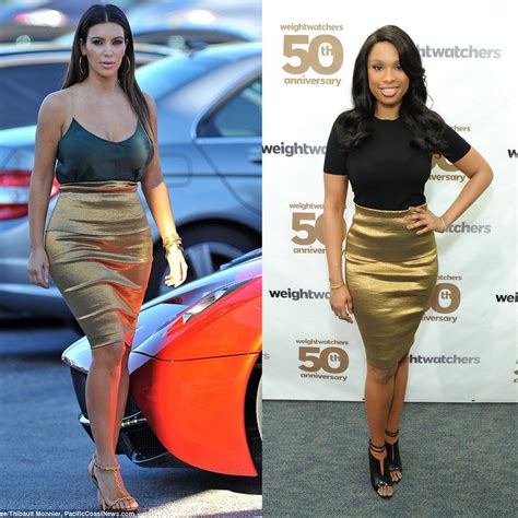 Kim Kardashian Vs Jennifer Hudson Who Wore It Better Celebrities Nigeria