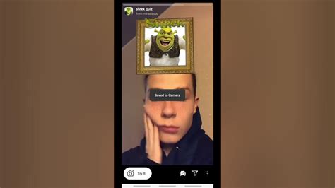 How To Get The Shrek Filter On Tik Tok And Instagram Youtube