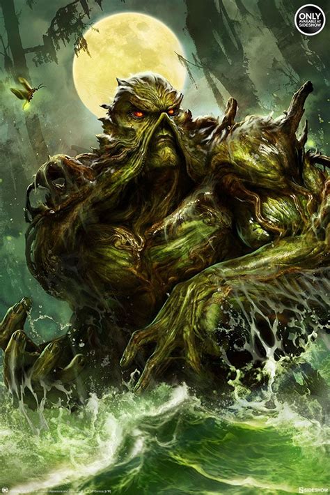 Dc Comics Swamp Thing Art Print By Sideshow Collectibles