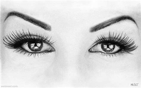 In learning how to draw an eye, we have to be familiar of two main parts: eyes pencil drawing | Eye pencil drawing, Eye drawing ...