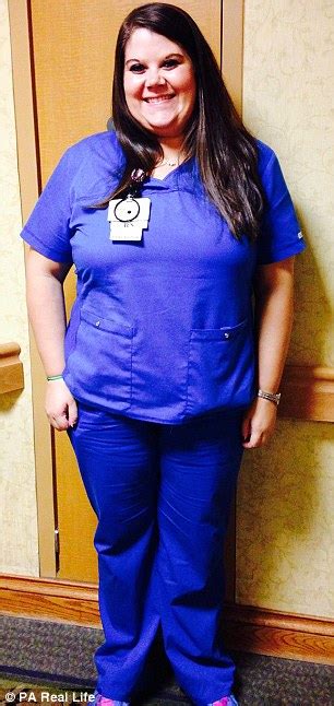 obese nurse from florida sheds almost ten stone daily mail online