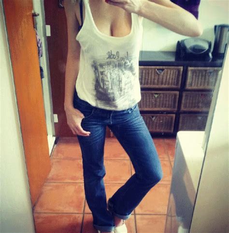 Jeans And Tank Top Porn Pic Eporner