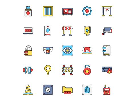 25 Security Vector Icons By Unblast On Dribbble