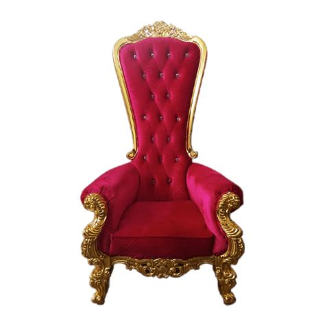 Elegant Red Throne Transparent Png Stickpng