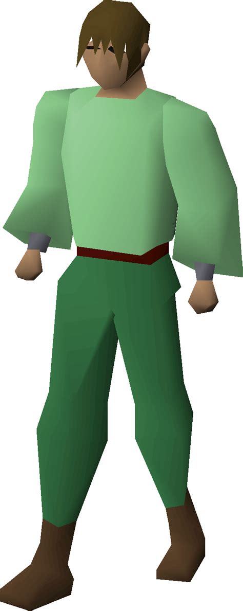 Filegreen Robe Top Equipped Malepng Osrs Wiki