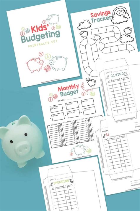 Teaching Our Kids To Budget Free Kids Budget Printables Artofit