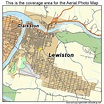 Aerial Photography Map of Lewiston, ID Idaho