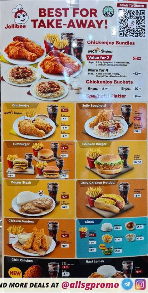 Jollibee Menu Jollibee Singapore Menu With Prices Upd Vrogue Co