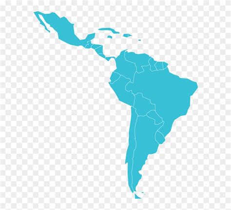 Latin America Map Template