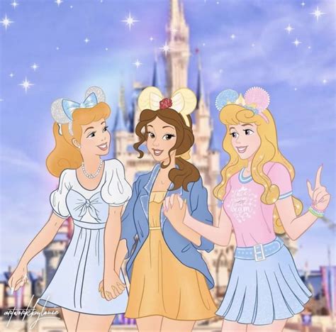 Disney Princesses At Disney Parks