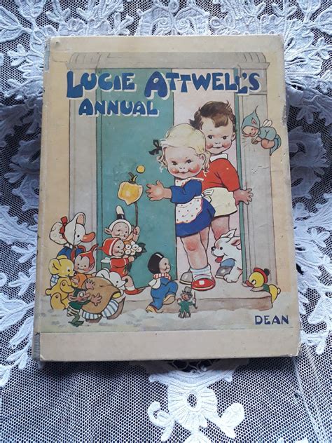Lucie Attwell Annual Mabel Lucie Attwell 1948 Vintage Etsy Vintage