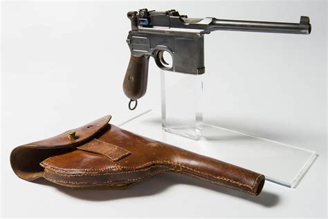 Pre War Commercial Mauser C96 Pistol H403031 Queensland Museum Network
