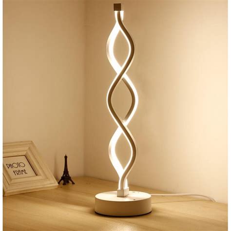 Twist Modern Led Living Room Floor Lamp Bright Contemporary