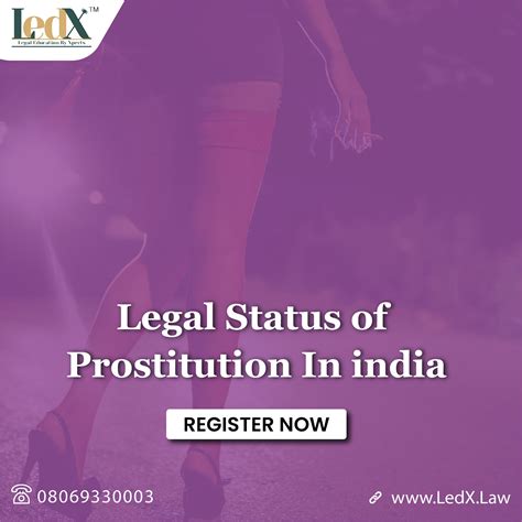 What Is The Legal Status Of Prostitution In India