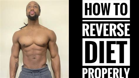 How To Reverse Diet Properly Youtube