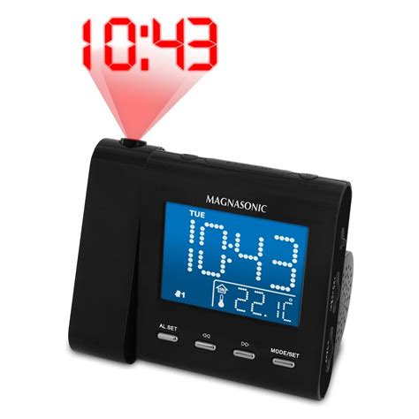 Digital led projection lcd voice talking alarm time clock temperature projector. Best Projection Alarm Clock | Great for Kids