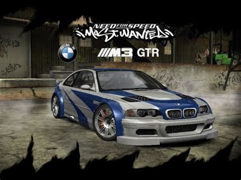 You can't tune or change most of everything in the bmw m3 gtr,but i've heard in the nfs:mwbe you can get a regular bmw m3 gtr and tune it. Need for Speed: Most Wanted (PC) - BMW M3 GTR Gameplay - YouTube