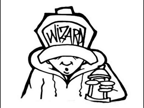 Instead of using magic spells and wands to make a wizard, why not learn to. How to draw a graffiti character (quick drawing) - YouTube