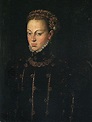 D. Joana de Áustria, mãe de D. Sebastião. Dressed Portuguese style ...