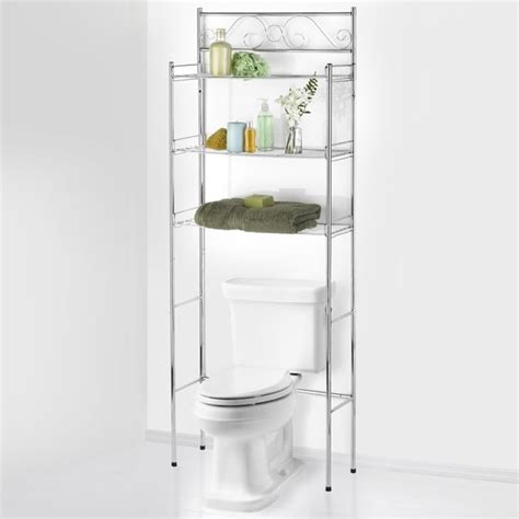 Shop Sweet Home Collection Bathroom Space Saver Chrome Free