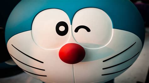 Download Adorable Face Doraemon 4k Wallpaper
