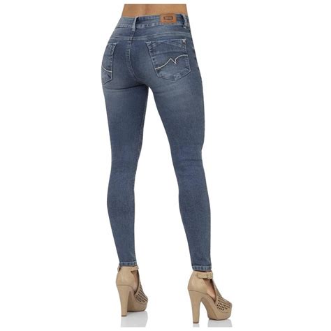 Jeans Moda Mujer Oggi Xo1912142 59103200 Mezclilla Stretch