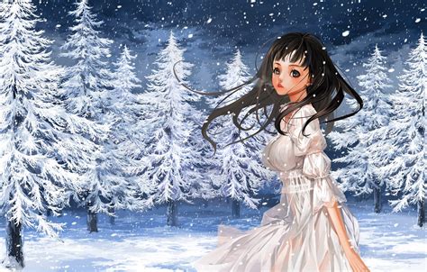 16 Wallpaper Anime Winter Couple Sachi Wallpaper