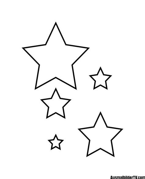 Sterne Zum Ausmalen Stern Schablone Sterne Basteln Vorlage Sterne Zum Ausdrucken