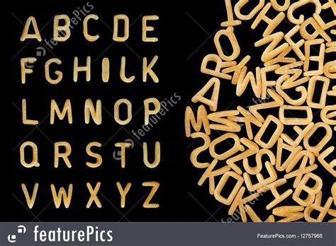 Then reduce that value to a single digit by adding up each individual component number in that value. Letters And Numbers: Alphabet Soup Pasta Font - Stock ...