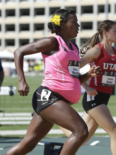 Pregnant Runner Finishes 800 Meters At Us Nationals