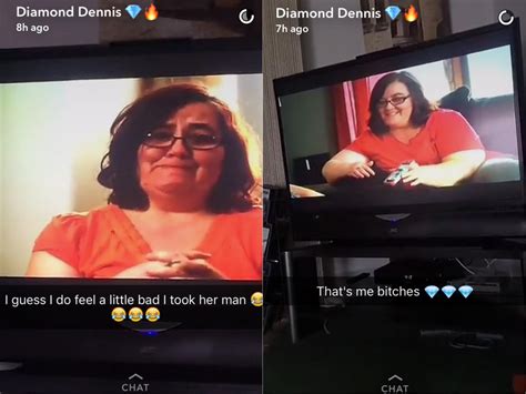mo s girl diamond is making fun of danielle on snapchat diamonddennis1 r 90dayfiance