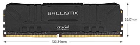 Crucial Ballistix Bl2k8g32c16u4r 3200 Mhz Ddr4 Dram Desktop Gaming