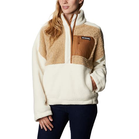 Columbia Womens Lodge Sherpa Pullover Hoodies And Fleece Apparel