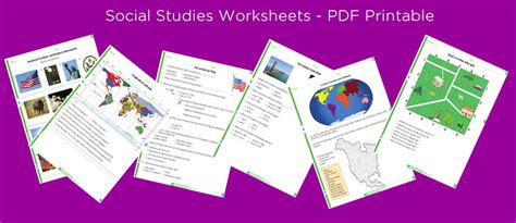 These worksheets will help them to stay engaged, allowing them to become more enriched in their understanding of the world around them. U.S.A Social Studies for kids, Worksheets, Games, Quizzes