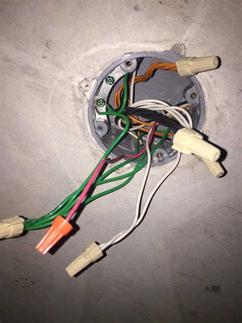 Electrical How Should I Connect This New Ceiling Light Home