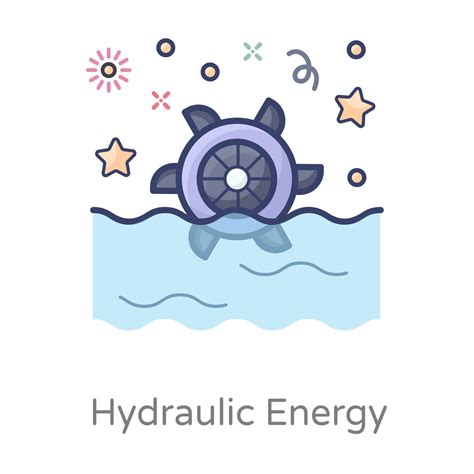 Hydraulic Energy Power 2591109 Vector Art At Vecteezy