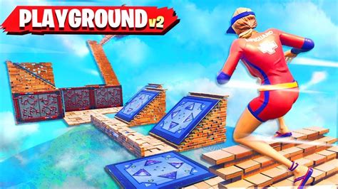Impossible Fortnite Parkour Course In Playground Fortnite Battle