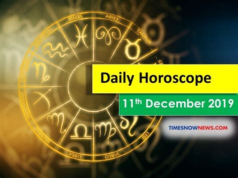 Daily horoscope, horoscope 2021 🐮, zodiac compatibility. Daily Horoscope | Horoscope Today, 11 December 2019: Love ...