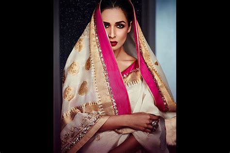 Calling all her fans to join us♥ it's malaika arora fan club. Sari flatters female form beautifully: Malaika Arora ...