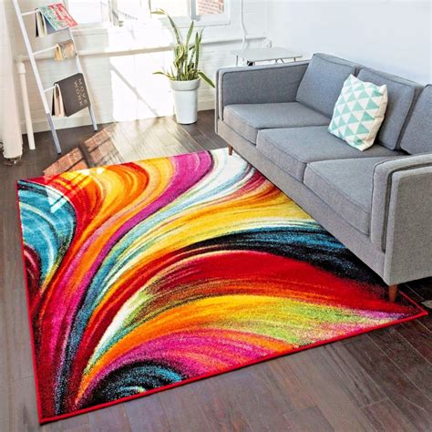 Rugs Area Rugs Carpets 8x10 Rugs Floor Large Modern Big Colorful Cool