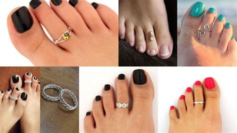 Daily Wear Simple Silver Toe Rings Designs For Indian Women Latest