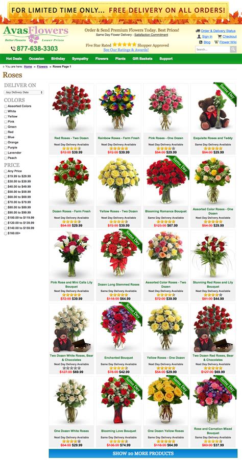 Our reliable flower delivery services will get your flower arrangements there fast and cheap. Top 639 Reviews and Complaints about Avas Flowers