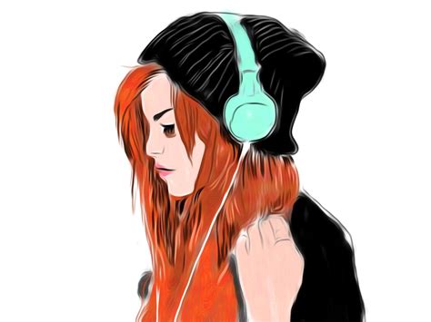 Images Of Headphone Cool Anime Girl Tomboy