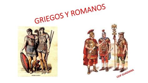 Edad Antigua Griegos Y Romanos