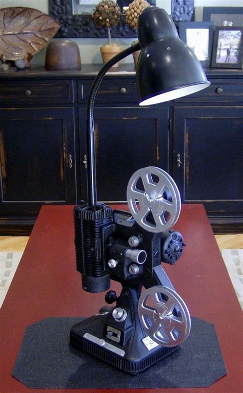 Vintage Steampunk Keystone Movie Projector Lamp 램프 조명