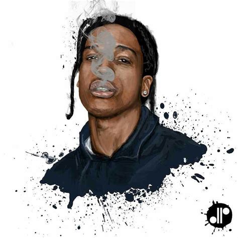 Asap Rocky Illustration Hip Hop Art Trill Art Drawing Illustrations