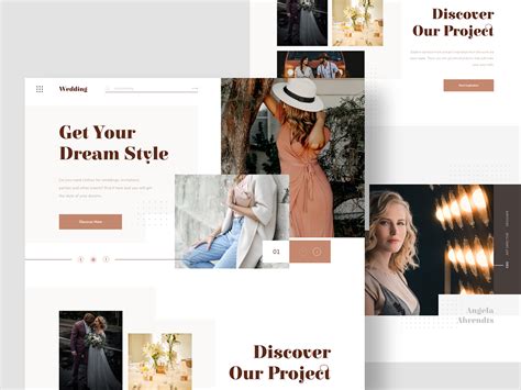 fashion landing page template uplabs