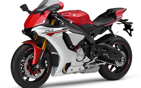 Motorcycle Yamaha Yzf R1 On A White Background Wallpapers