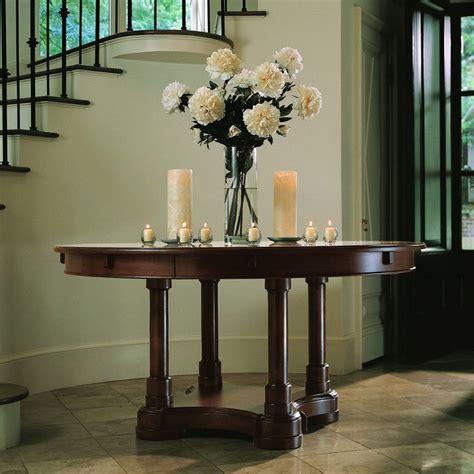 Round Foyer Table Decorating Ideas Design Ideas For Home